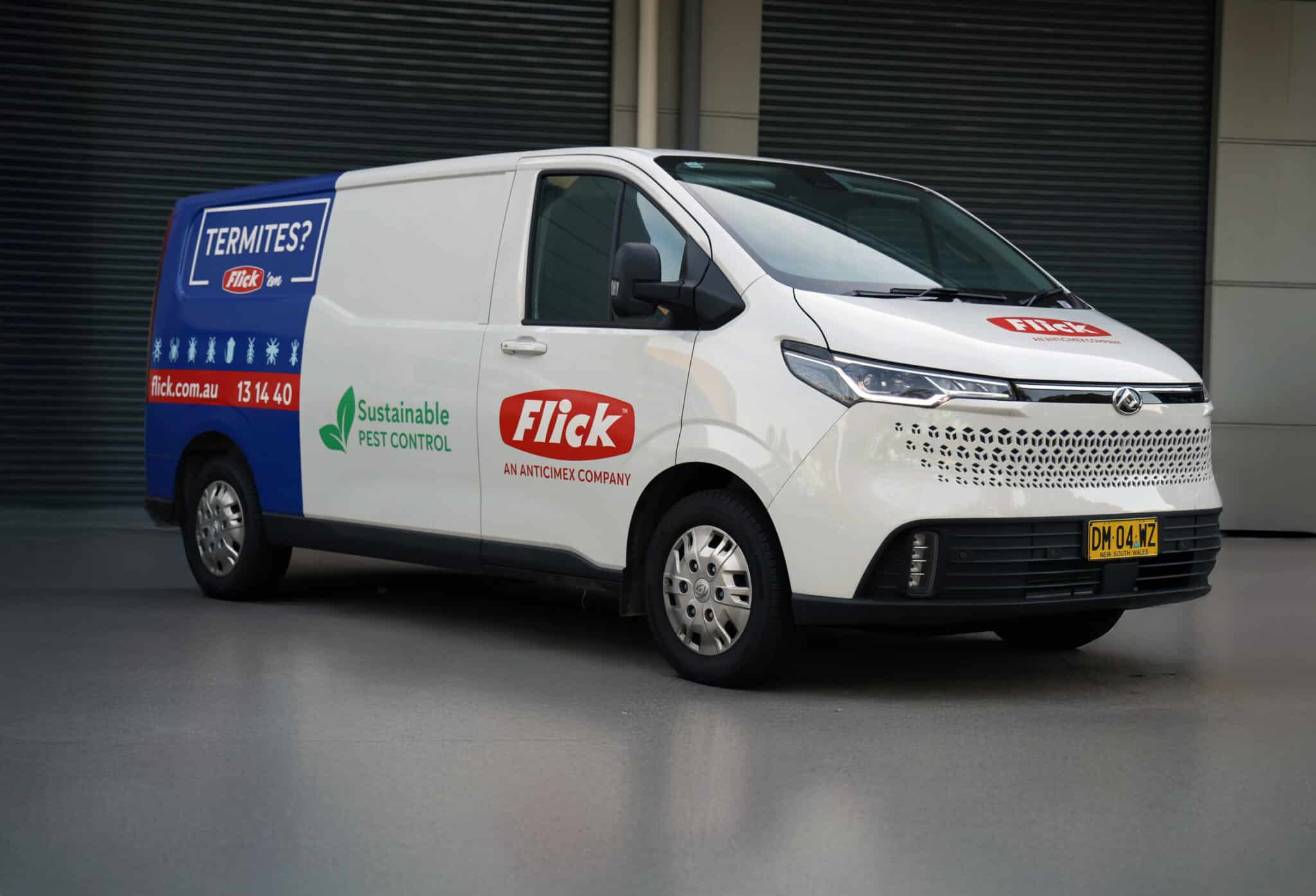 Flick Pest Control Van